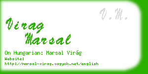 virag marsal business card